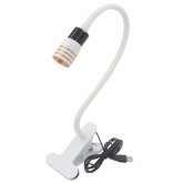 Светильник Огонёк CC-155 (прищепка, USB,3Вт) на гибк.ноге