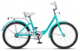 Велосипед STELS Pilot 200 Lady 20" Z010 (2020) (Мятный) 1скор