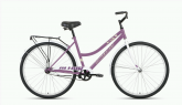 Велосипед FORWARD ALTAIR City low 28 (2021) (Фиолетовый/Белый); 1ск.; Сталь
