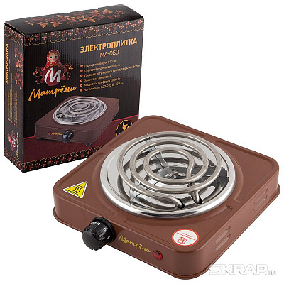Плита МАТРЁНА МА-060 /006056 КОРИЧН Плита МАТРЁНА МА-060 /006056 КОРИЧН