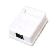 Розетка компьютерная 1xRJ45 (03-0111) (1x8P8C) 3кат.