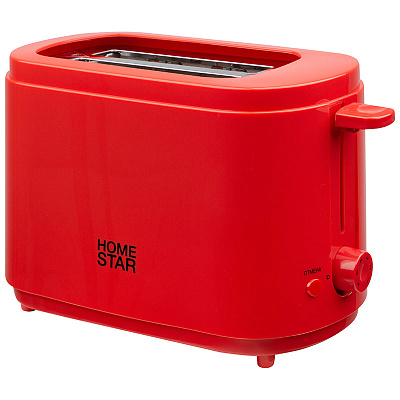 Тостер HOMESTAR HS-1050 красный /106194 Тостер HOMESTAR HS-1050 красный /106194