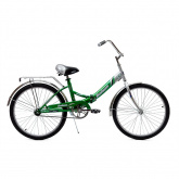 Велосипед 24" Кумир 2410 (1ск) складной /Зеленый
