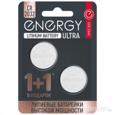 Элемент питания Energy Ultra CR2032/2B /104409