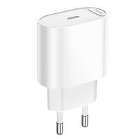Зарядное устройство универс. HOCO C109A, USB-С PD 20W, цвет: белый (916-278)