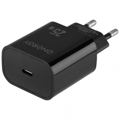 Блок питания сетевой 1 Type-C Energy ET-41 PRO, 25 Вт, цвет черный / 109940