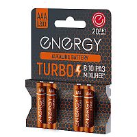 Элемент питания Energy Turbo LR03/4B (АAА) /107049