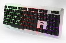 Клавиатура SMARTBUY SBK-333U-WK ONE USB с подсветкой бело-черный