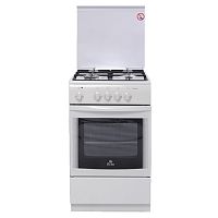 Плита газ. De Luxe 5040.21гэ белый крышка