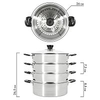 Мантоварка-пароварка Pomi d'Oro P630102 Vapore
