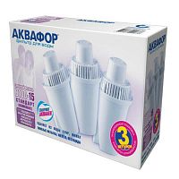 Сменная кассета Аквафор B15 (В100-15) (3ШТ В УПАК)