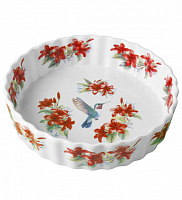 Блюдо Poimi d"Oro P035086 Colibri кргулое 25см