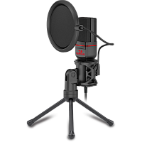 Микрофон Redragon Seyfert GM100 (игровой стрим) 3,5 мм, провод 1.5 м