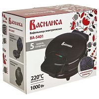 Вафельница ВАСИЛИСА ВА-5401 черный