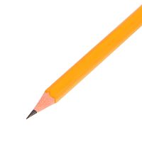 Карандаш чернографитный шестигранный, 17,5см, пластик (525-122) 12/уп/144кор