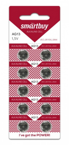 Элемент питания Smartbuy AG13 BL10 Элемент питания Smartbuy AG13 BL10