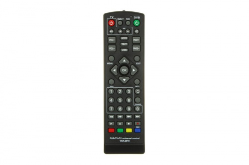 Пульт управления на ресивер DVB-T2 + TV (ver. 2019) Пульт управления на ресивер DVB-T2 + TV (ver. 2019)