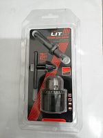 Патрон для дрели "LIT" 13мм 3в1 (ключ+патрон+переходник) блистер (6/60) /56565