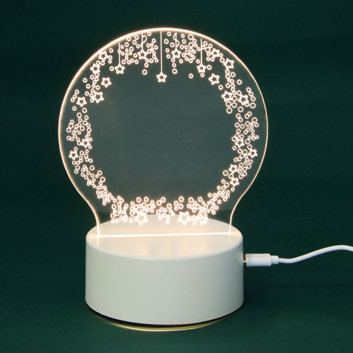Светильник (695-209) LED, 13x17x10 см, пластик, USB фото 2 Светильник (695-209) LED, 13x17x10 см, пластик, USB фото 2