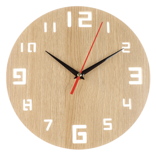 Часы LADECOR CHRONO (581-366) круглые, 25см, МДФ, 1хАА Часы LADECOR CHRONO (581-366) круглые, 25см, МДФ, 1хАА