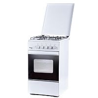 Плита газ. ЛАДА Nova RG 24044 W (4-х конф.кр,бел,еврогорелки, г/к) (426)