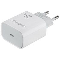 Блок питания сетевой 1 Type-C Energy ET-41 PRO, 25 Вт, цвет белый / 109939