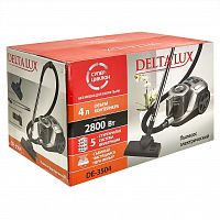 Пылесос DELTA LUX DL-3504 серебряный