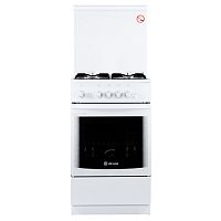 Плита газ. De Luxe 5040.36г крышка белый /546446
