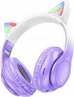 Наушники HOCO W42 Cat Purple /Bluetooth