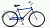 Велосипед 26" STELS Navigator 200 С Z010 (2023) (1ск., сталь) Синий/КОРЗИНА