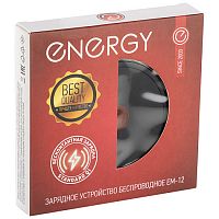 Зарядное устройство беспроводное Energy EM-12 черный /103452