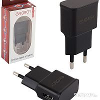 Блок питания сетевой 1 USB Energy ET-09 черный/006384