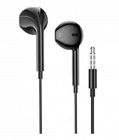 Наушники HOCO M101 AUX разъём с МК длина 1.2м, цвет: черный