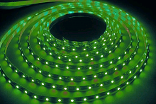 Светодиодная лента Smartbuy SMD 2835/60 IP65-4.8W/Green, 5m
